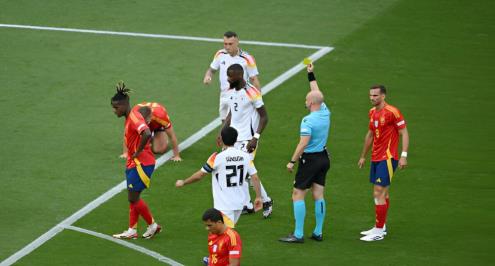 بسبب الالتحامات بين إسبانيا وألمانيا.. ثنائي خارج نصف نهائي يورو 2024 